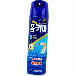 홈키파 엘비이 알파 모기 파리 살충제 500ml 방충망