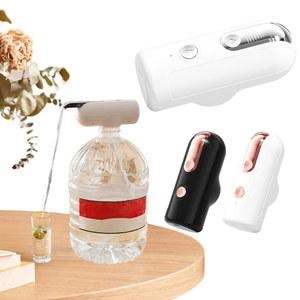 양수기 전기 물병 디스펜서 개폐식 주둥이 USB 충전 펌프 캠핑을위한 식수 주전자