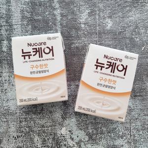 대상웰라이프 뉴케어 구수한맛 빨대형 200mL X 30팩 환자영양식 어르신 식사대용 영양식
