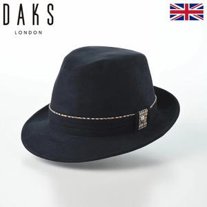 닥스 DAKS 중절모 중년 남성 고급 모자 아마레타 D3912 네이비