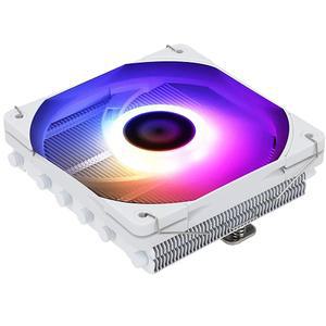 Thermalright AXP120-X67 화이트 ARGB 로우 프로파일 CPU 에어 쿨러 TL-C12015W-S PWM 팬 히트 파이프 6개