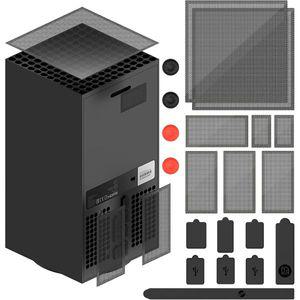 [관부가세포함] FYOUNG Xbox Series X 본체용 필터 방진 먼지 엄지 그립 캡 부착 사용하기 쉬
