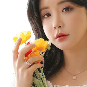 [헤스티아][핑크선물포장+쇼핑백] Amora Surgical Steel Ring  서지컬(써지컬) 반지