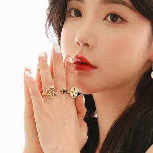 [헤스티아][핑크선물포장+쇼핑백] Kori Surgical Steel Ring  서지컬(써지컬) 반지