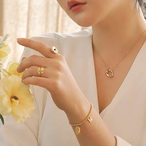 [헤스티아][핑크선물포장+쇼핑백] Angie Surgical Steel Ring  서지컬(써지컬) 반지