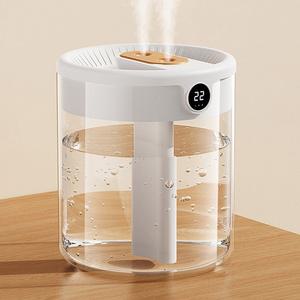 USB 무드등 가습기 화이트 1.3L 초음파가습기