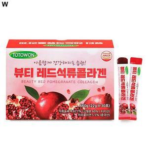 [MEL5182R_52EE]레드석류콜라겐 (젤리스틱) x 22g 30포