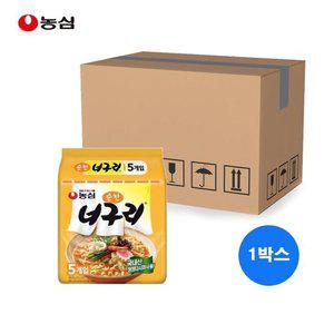[농심] 너구리 순한맛 5입 멀티팩 x 8P (40봉)