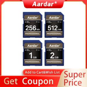 cf카드 메모리카드 카메라 메모리 SD 카드 256MB 512MB 1GB 2GB 고속 수납함 U1 클래스 10 UHS-I Aardar