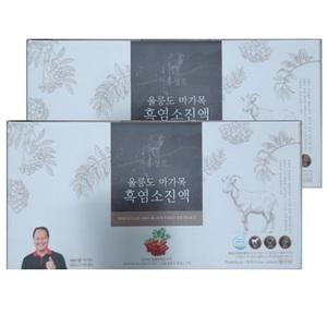 홍성호 울릉도 마가목 흑염소진액 2개월분 자연방목 흑염소 엑기스 흑염소즙