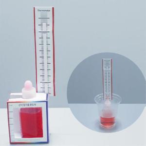 DIY 온도계만들기 중학과학 실험키트 5인 세트 홈스쿨 화학교구 초등학생 엄마표 과탐
