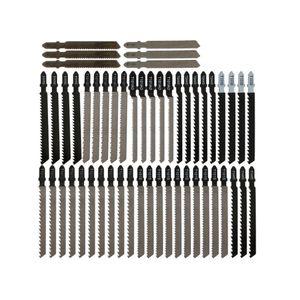 직소 날 52pcs 1set 인쇄 제본 종인 책 정리 고정 톱날 세트 커터 절단 목재 커팅 나무톱