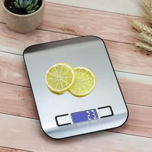 고정밀 주방 베이킹 전자 저울, 스테인레스 스틸 가정용 충전식 바닐라 커피 10kg