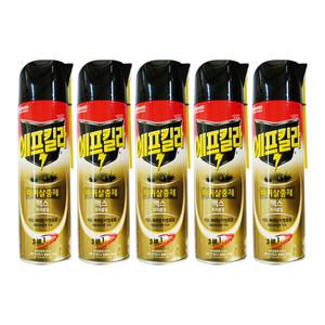 엘지 에프킬라 맥스 트리플킬 바퀴 살충제 500ml 5개