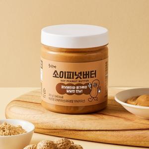 [꿀이구마] 인절미맛 땅콩잼 소이 땅콩버터 300g_w