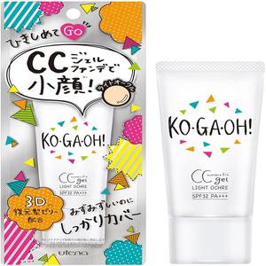 KO  GA OH 고가오 워터리 피트 CC 젤 라이트 오클 SPF32 PA 30g