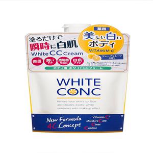 WHITE CONC 화이트 콘크 화이트닝 CC CII 200gCC크림 전신용 얼굴용 자몽 향기 향수보습 톤 업 품 의약부외