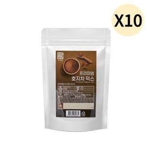 녹차원 차 호지차 믹스 라떼 홈카페 대용량 500g X 10