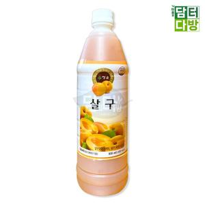 청솔 살구원액 835ml 음료베이스/원액/농축/액/차/과일/주스/음료/에이드/쥬스/네이드/시럽/음료수/카페