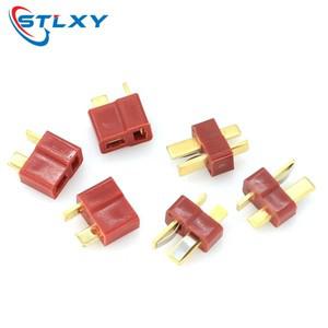 RC LiPo 배터리 ESC용 T 플러그 암수 커넥터 Deans 스타일 10개