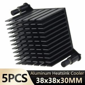 5개 노스브리지 라디에이터 38x38x30mm PC CPU 알루미늄 냉각 방열판 쿨러