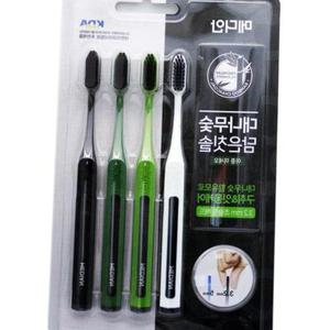 초극세모 담은 칫솔 이중미세모 4입 메디안