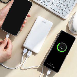 다번다 10000mAh USB 2포트 보조배터리 C타입 케이블