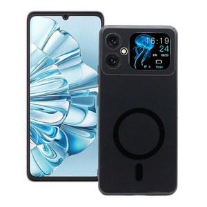 CUBOT A20 쇼바 충격 방지 미끄럼방지 실리콘 소프트 백 커버 마그네틱 무선 충전 스티커 포함