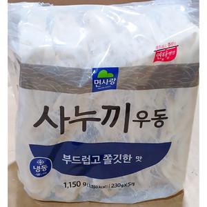대량 냉동 사누키 우동면 1150gX6 사누끼 사리 업소용