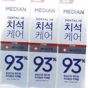 메디안치석케어기획 화이트 120gx3 치약