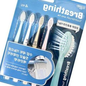 쌍문상회 칫솔 양치 브러쉬 플라그 칫솔 세면도구 일반모 4p