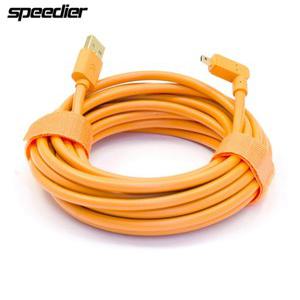 영상선 USB 2.0 미니 8 핀 케이블 니콘 D750 DF D5300 7100 SLR 카메라 컴퓨터 온라인 촬영 라인 데이터