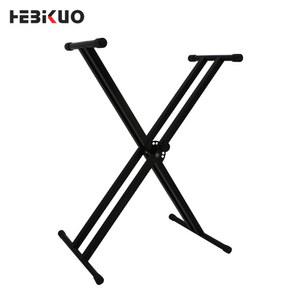 HEBIKUO Q 2X 음악 키보드 스탠드 거치대 조절 가능한 이중 54 키 61