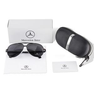 자동차 로고 선글라스 운전 안경 메르세데스 벤츠 W177 CLS GLA GLC GLK GLS SLK W204 W211 Amg 용 편광 된