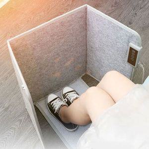 팬히터 난로 온풍기 휴대용 원적외선 발 워머 겨울 접이식 히터 210W 5종 모드 전기 다리 가정 사무실 쿠션