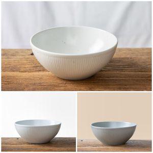 이천도자기 달 대면기 20cm 넓은 그릇국물요리 덮밥 국수 원형볼 냉면 라면 우동 다용도볼 도기 세라믹