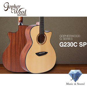 [고퍼우드] 어쿠스틱기타 G230C SP 그랜드 오디토리움 컷어웨이