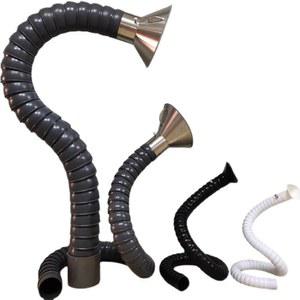 관 호스 자바라 플렉시블 10m 덕트 20mm/M 후드자바라 화이트 50mm