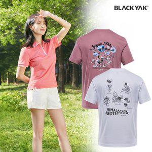 [블랙야크](타임스퀘어점패션관)아이유 착용 남여 친환경 반팔 티셔츠 4종 택1