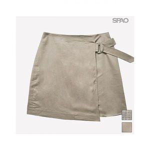 [스파오] [에코] 린넨 랩 4부스커트 (SPWHA24G61-T) 561466