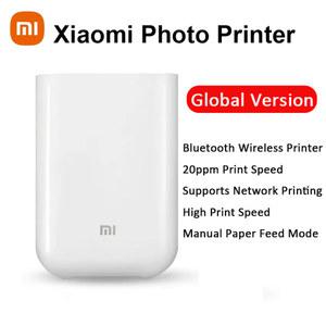포토 프린터 Xiaomi Mi 휴대용 Bluetooth BLE ZINK 잉크 기술 무선 미니 AR 비디오 사진 인쇄