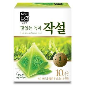 [녹차원]맛있는녹차작설 10티백 피라미드백) 바로 그 녹차)