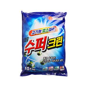 슈퍼크린 가루세제 10.5kg x 1개 / 세탁세제