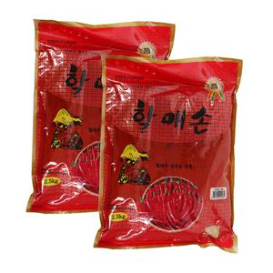 할매손 장용 고추가루2.5kg 6개 1박스