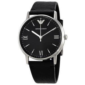 엠포리오 아르마니 Armani AR11013 가죽 남자 패션 손목 시계 미국 발송