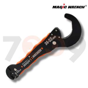 플래티늄 매직렌치 만능스패너 블랙 WR-9900 9~52mm 올인원 초강력 톱니 렌치