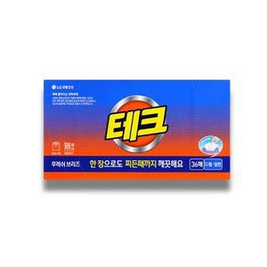 테크 간편시트 후레쉬브리즈 36매 X 1개
