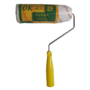 OK롤러 큰 롤러 페인트 유성롤러 225mm 페인트로라 로울러 로러 225mm 국산 해성산업제품