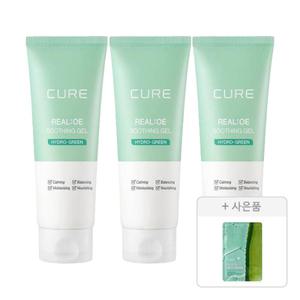 김정문알로에 리알로에 수딩젤 150ml, 3개 + 증정(알로에 슬라이스 젤리 마스크팩, 1매 )