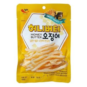 안주 마른오징어 허니버터 정화식품 오징어 30g 혼술 마른안주
